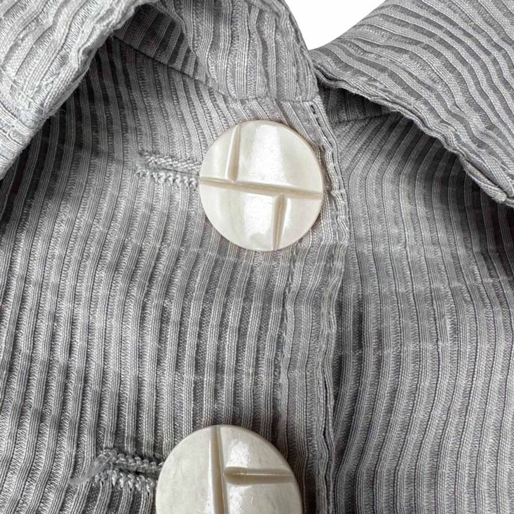 Stella Mccartney Victorian Corset-Style Blazer in Cream Linen - Picture 7 of 12